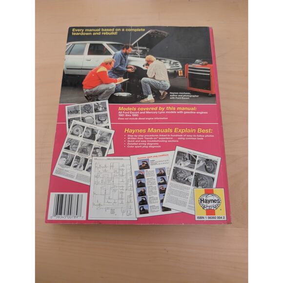 ♥️Haynes Ford Escort 81-90 Manual - Picture 2 of 2